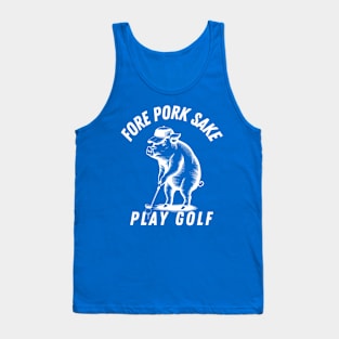 Golf Lover-Funny Pig Tank Top